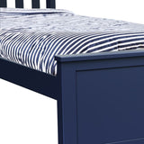 71S-TBED-131 : Single Beds Twin-Size Platform Bed, Blue