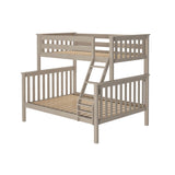 71S-TFBNK-152 : Bunk Beds Bunk Bed, Twin over Full, Stone