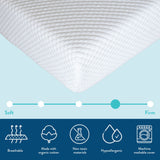 MX183118-000 : Mattresses 8" Standard Twin XL Memory Foam Mattress