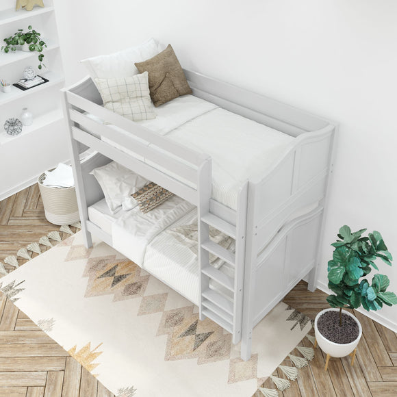 Twin High Bunk Bed with Ladder