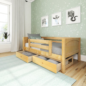 Twin Toddler Bed with Underbed Dresser