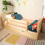 1211-001 : Kids Beds XL Trundle Bed, Natural