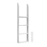 1420-002 : Component Low Bunk Straight Ladder, White