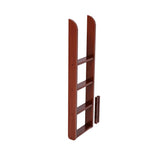1420-003 : Component Low Bunk Straight Ladder, Chestnut