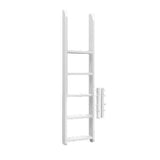 1430-002 : Component Straight Ladder for Medium Bunk, White