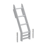1483-002 : Component Angle Ladder for High Twin over Full Bunk, White