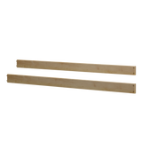 1493-001 : Component Full Front Guard Rail for XL Corner Bunk/Loft, Natural