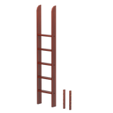 1580-003 : Component Straight Ladder for High Loft, Chestnut