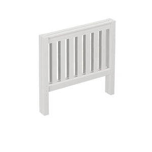 161-001 : Component Twin Slat High Bed End/High, Natural