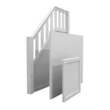 1731-002 : Component Low Loft Banister and Panels, White
