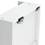 175262-002 : Component 2 Underbed Storage Drawers w/ Rubber Castors, White