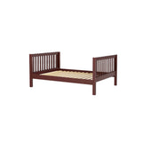 2040 CS : Kids Beds Full Basic Bed - Medium, Slat, Chestnut