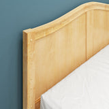 2040 NC : Kids Beds Full Basic Bed - Medium, Curve, Natural