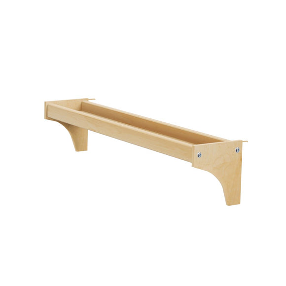 2105-001 : Accessories Long Bedside Tray, Natural