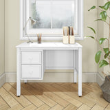 2425-002 : Furniture Small 2 Drawer Desk, White