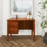 2425-003 : Furniture Small 2 Drawer Desk, Chestnut
