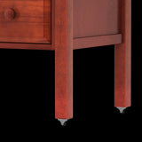 2455-003 : Furniture 4 Drawer Student Desk, Chestnut