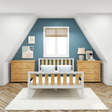 3180 XL MWS : Kids Beds Modern Queen Traditional Bed with Low Bed End