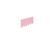 3600-023 : Accessories Twin Mid Loft End Curtain Extension, Soft Pink + White