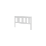 50301-002 : Component Full Slat Bed End, Low - Half Set, White