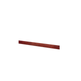 50701-003 : Component Bed Side Rail Set (XL) incl metal support bar, Chestnut