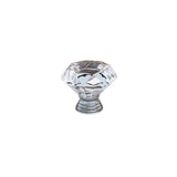 5120-000 : Hardware Diamond Crystal Knob , Clear