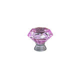 5120-103 : Hardware Diamond Crystal Knob , Pink
