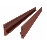 700-003 : Component Bed Side Rail Set, Chestnut